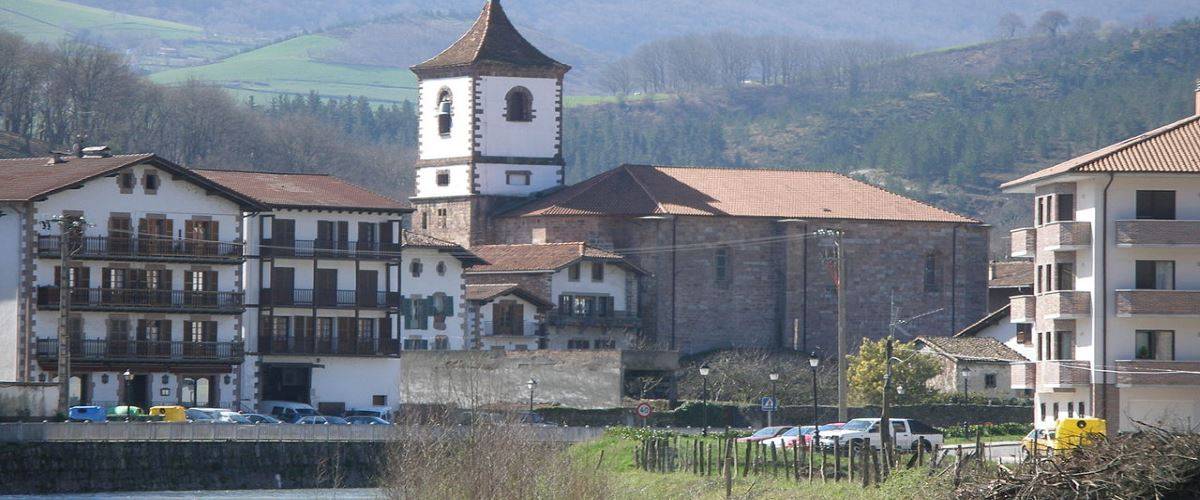 Vista de Doneztebe-Santesteban, donde Grupo Asegi tiene oficina