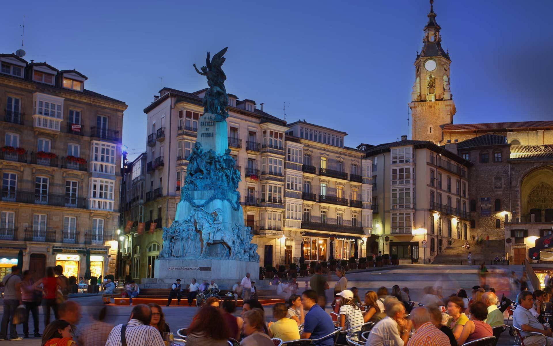 Vista de Vitoria-Gasteiz, donde Grupo Asegi tiene oficina