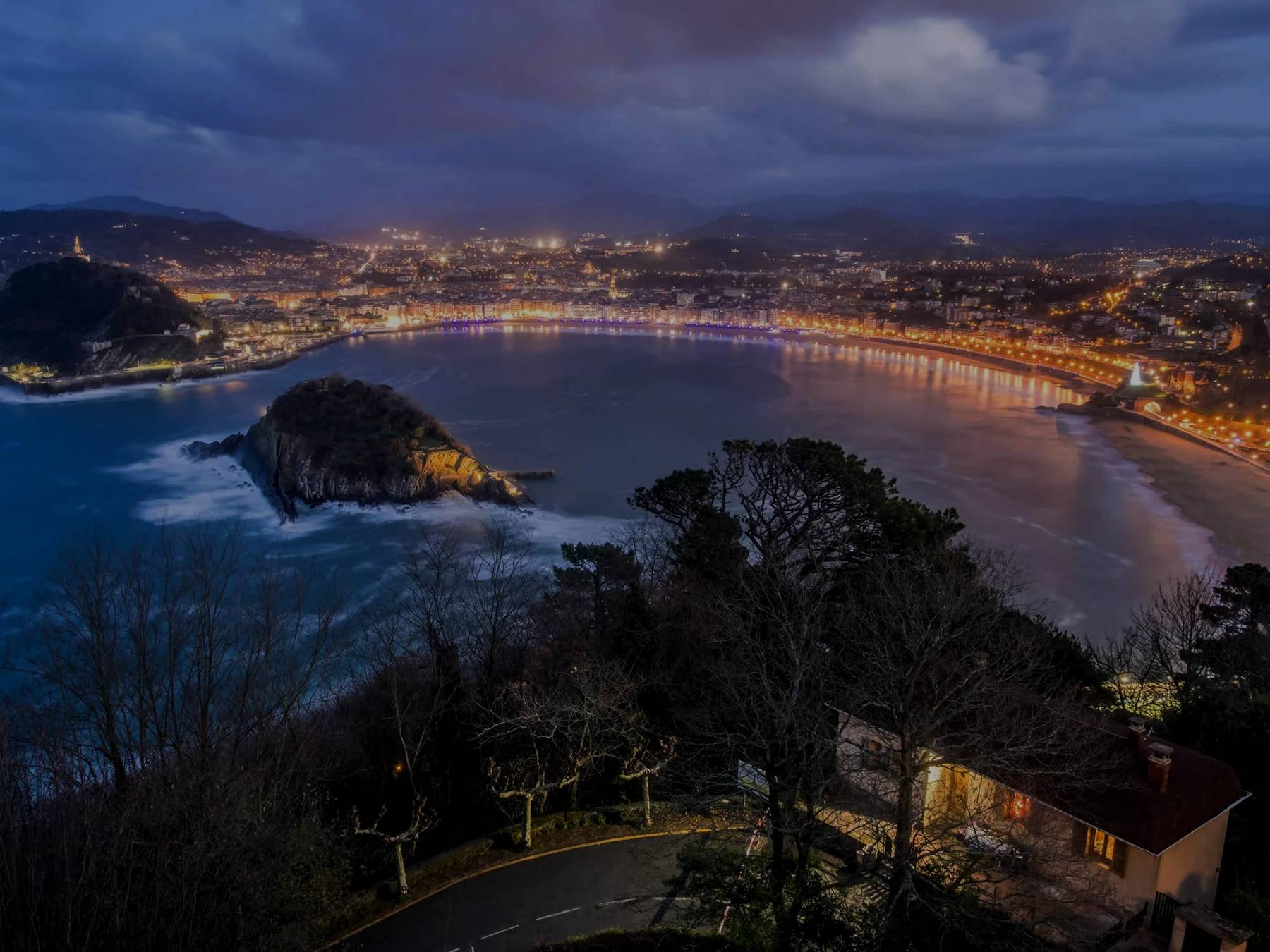 Vista de Donostia-San Sebastián, donde Grupo Asegi tiene oficina
